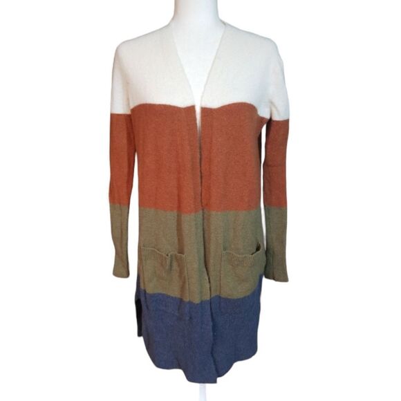 Madewell Kent Striped Cardigan Sweater Size XXS - Picture 2 of 9